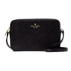 New Kate Spade Sienna Crossbody bag Leather Black